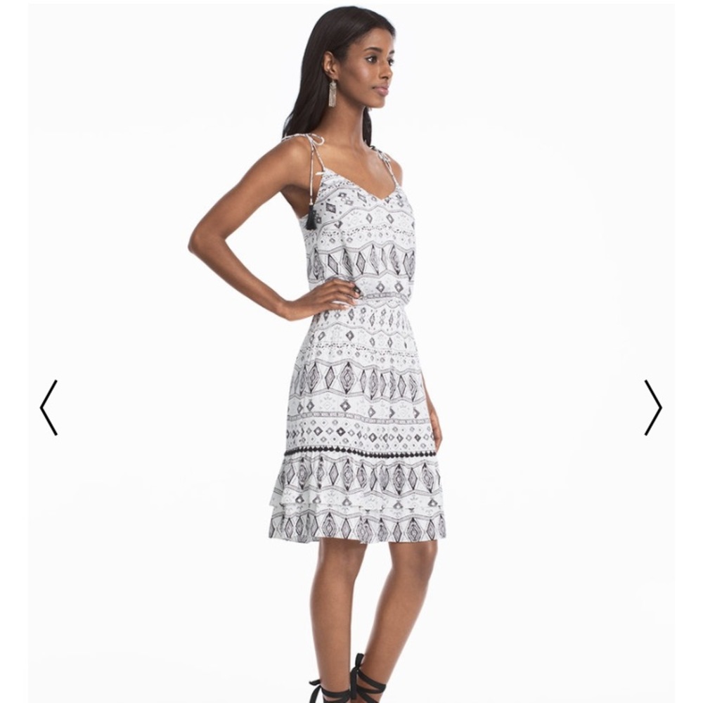 White House Black Market spaghetti strap dress